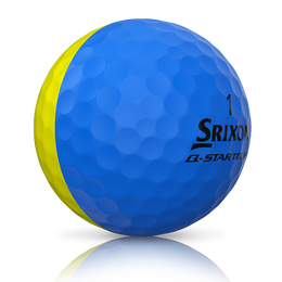 Q-Star Tour Divide Blue/Yellow Golf Balls